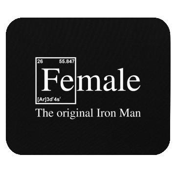 Discover Female The Original Iron Man Mouse Pads
