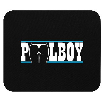 Discover Poolboy Pool Boy, Swimming Pool - Lifeguard gift Mouse Pads