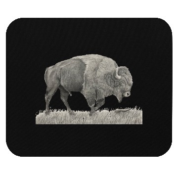 Discover Buffalo Drawing Mouse Pads