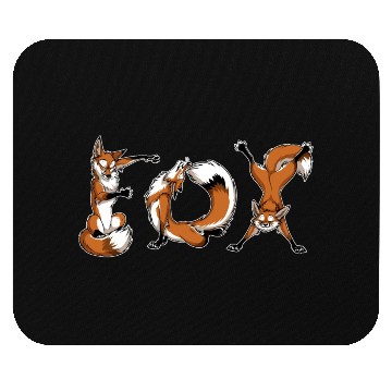 Discover YOGA Foxes Mouse Pads