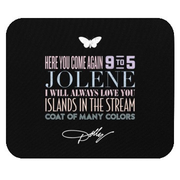 Discover Dolly Parton Greatest Hits Mouse Pads