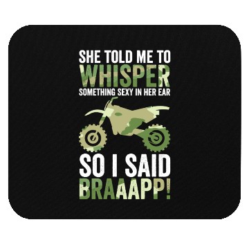 Discover Motocross Dirt Bike Mouse Pads