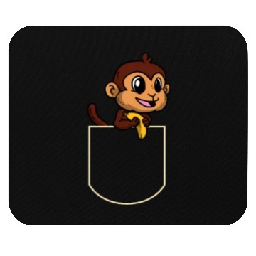 Discover Ape In The Pocket Gift Monkey Pocket Mouse Pads