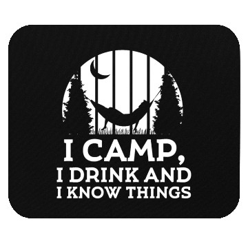 Discover Camping Camper Nature Outdoor Gift Mouse Pads