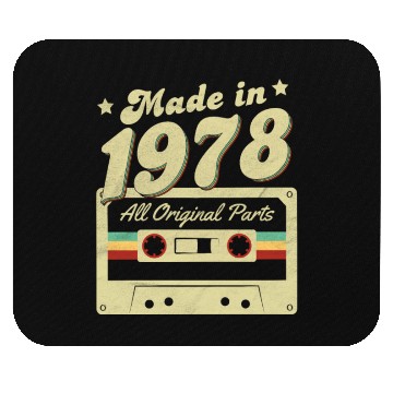 Discover Made in 1978 Mouse Pads