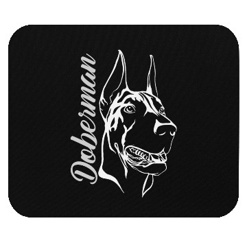Discover Doberman Mouse Pads