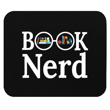 Discover Book Nerd Mouse Pads