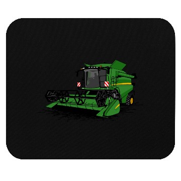 Discover combine harvesters - farmer - agriculture - farm Mouse Pads