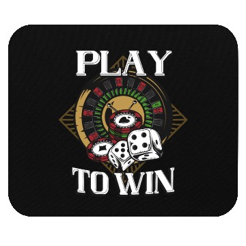 Discover Play to Win Casino Player Mouse Pads