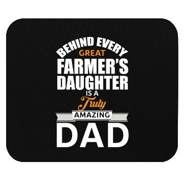 Discover Farmer's daughter dad - Awesome farmer dad Gift Mouse Pads