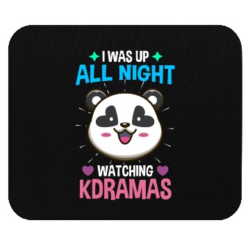 Discover Panda Korean Drama Movie lover Mouse Pads