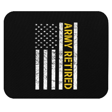 Discover US Army Retired Mouse Pads