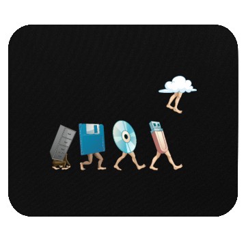 Discover Computer Engineering Software Disk USB Cloud Mouse Pads