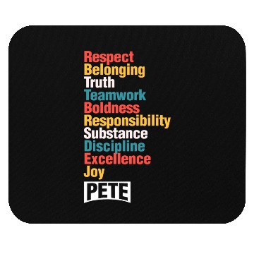 Discover Democrats Team Pete Buttigieg Election Fun Gift Mouse Pads