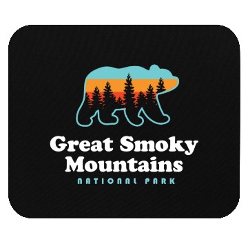 Discover Great Smoky Mountains Mouse Pads Bear Great Smoky Mount