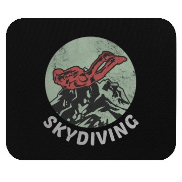 Discover Skydiving Skydiver Base Jump Parachutist Mouse Pads
