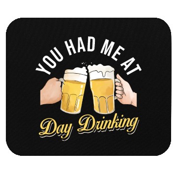 Discover Day Drinking Beer Mouse Pads