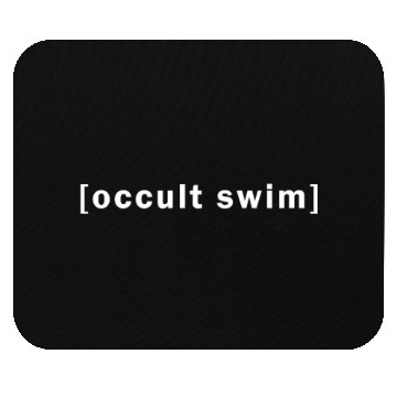 Discover Occult swim Mouse Pads