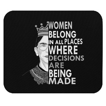 Discover Ruth Bader Ginsburg Mouse Pads