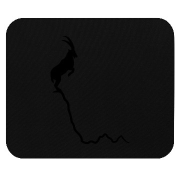 Discover Mountain ibex, mountain goat Mouse Pads