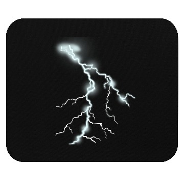 Discover Lightning Thunder Bolt Storm Strikes Cool Gifts Mouse Pads