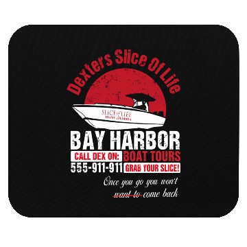 Discover Cool Dexter Bay Harbor Boat Tours Mouse Pads