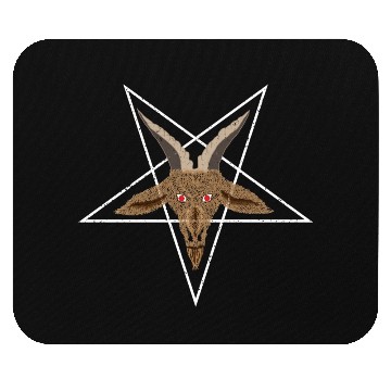 Discover Baphomet Pentagram Mouse Pads