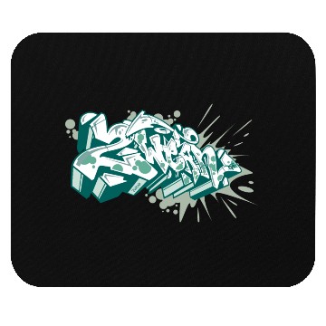 Discover Graffiti Splash Mouse Pads