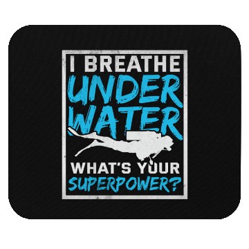 Discover Scuba Diving Mouse Pads