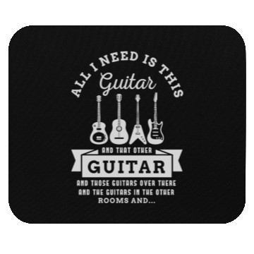 Discover Guitar Design for a Guitar player Mouse Pads