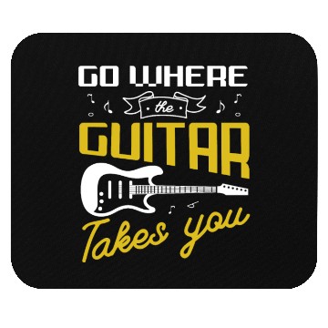 Discover Guitar Design for a Guitar player Mouse Pads