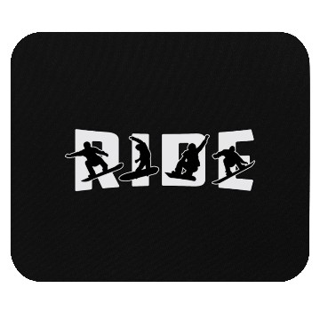 Discover Snowboard Snowboarder Winter Snowboarding Gift Mouse Pads