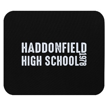 Discover Haddonfield High School 1978 - halloween Mouse Pads