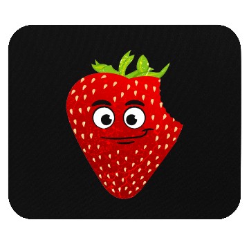 Discover Cute Strawberry Berry Lover Strawberrys Vegan Mouse Pads