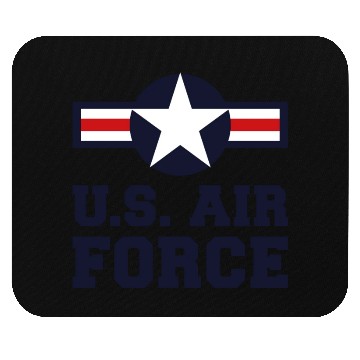 Discover us air force Mouse Pads