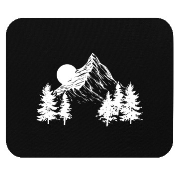 Discover Mountaineering | Hiking Hobby Hikers Mountain Gift Mouse Pads