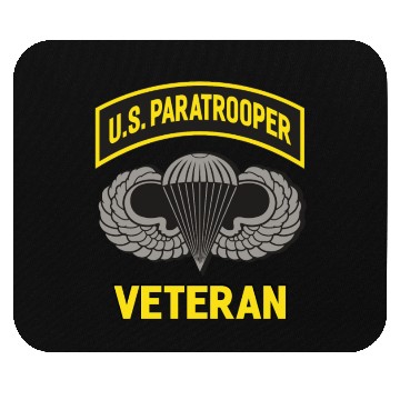 Discover Us Paratrooper Airborne Division Army Veteran Mouse Pads