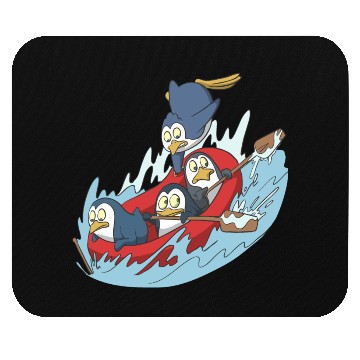 Discover White water rafting Mouse Pads