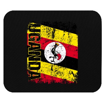 Discover Uganda Flag Big Vintage Retro Flag Gift Mouse Pads