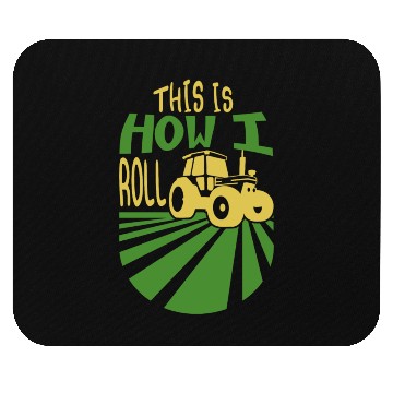 Discover Tractor, This Is How I Roll, Bulldog Mouse Pads