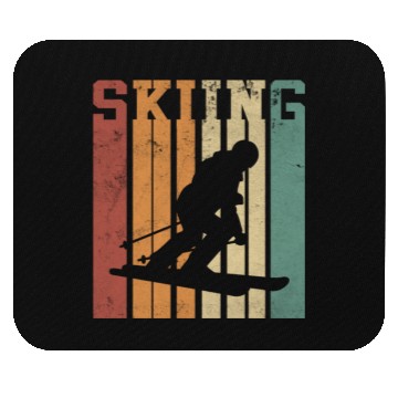 Discover Skiing Skiing Skier Skisport Ski Slope Mouse Pads