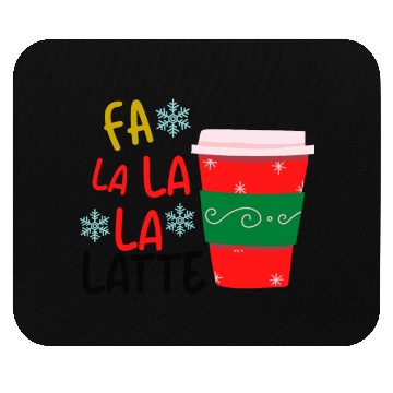 Discover FA La La La Latte Mouse Pads