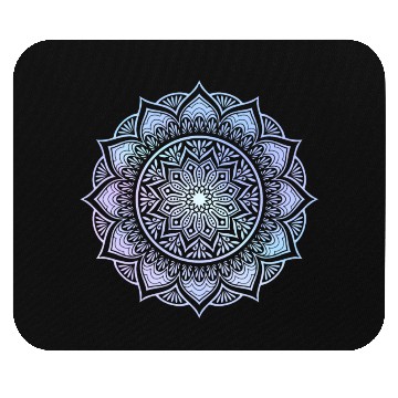 Discover Opalescent Mandala Mouse Pads
