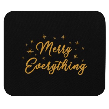 Discover Christmas Greeting Merry Everything Holiday Gift Mouse Pads