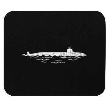 Discover US Navy Submarine Vessel Vintage Submariner Mouse Pads