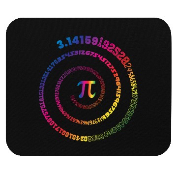 Discover Pi Day Mouse Pads Spiral Pi Math Mouse Pads for Pi Day 3.14