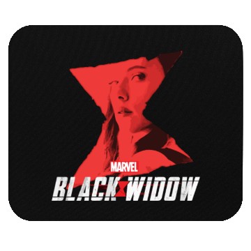 Discover Marvel Black Widow Natasha Romanoff Hourglass Mouse Pads