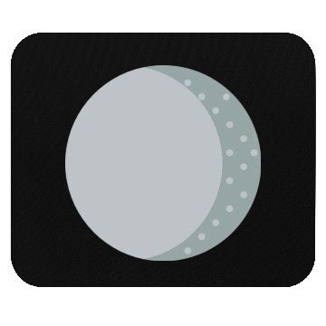 Discover Waning Gibbous Moon Large Mouse Pads