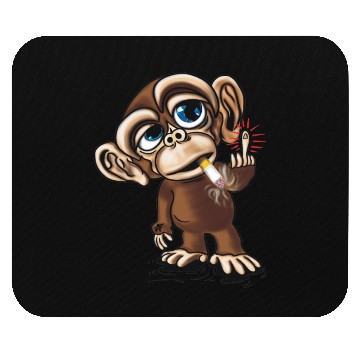 Discover Dude Monkey Mouse Pads