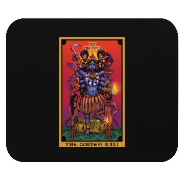 Discover The Goddess Kali The Devil Tarot Card Hindu Indian Mouse Pads